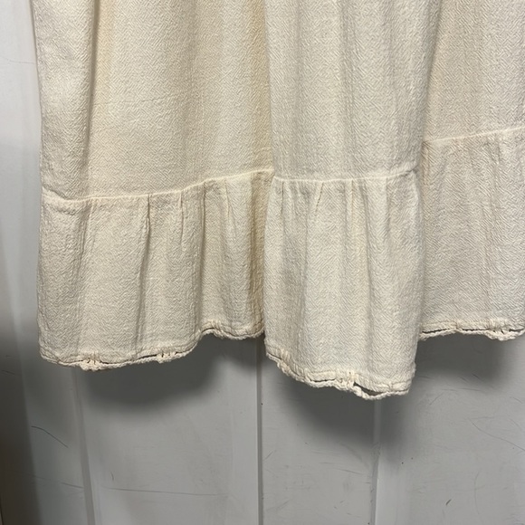 BOHO CROCHET COTTON BOHO MINI DRESS SIZE XS - Picture 4 of 14